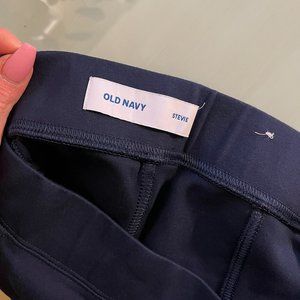 Size Large Navy Blue Old Navy Stevie Leggings